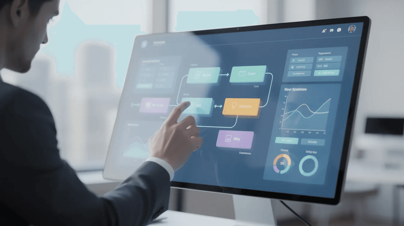 Digital Business Operations and No Code Automation with AI